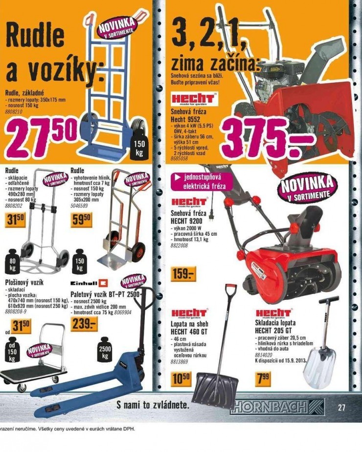 leták HORNBACH aktuálny katalog strana 27 leták HORNBACH aktuálny katalog strana 27
