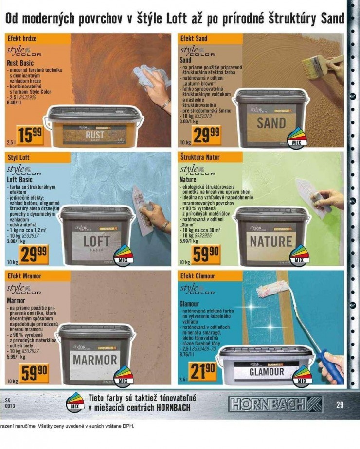 leták HORNBACH aktuálny katalog strana 29 leták HORNBACH aktuálny katalog strana 29