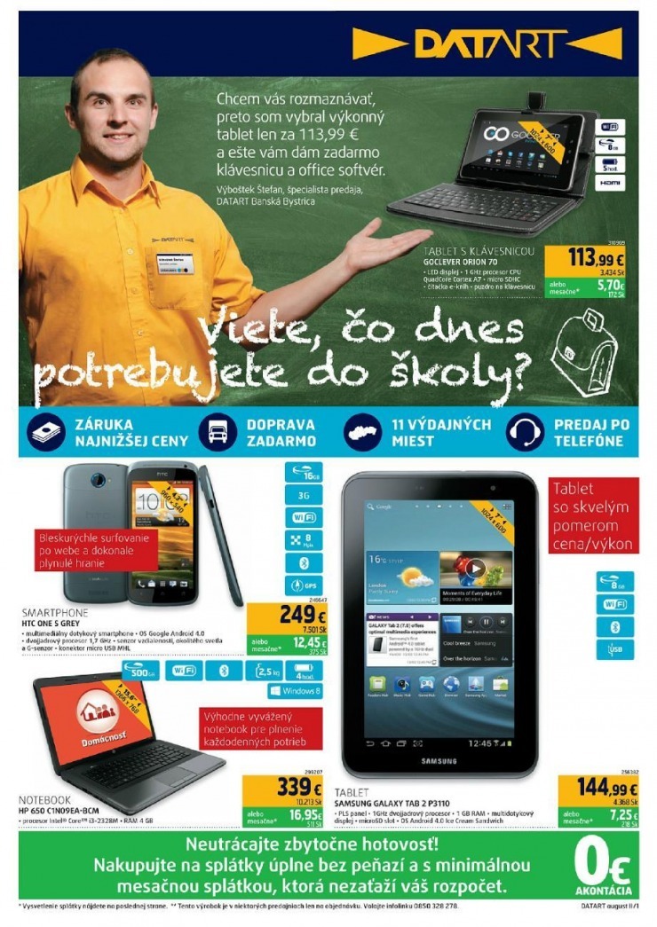leták Datart akčná ponuka strana 1 leták Datart akčná ponuka strana 1