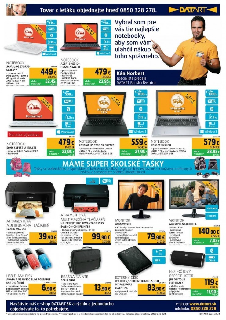 leták Datart akčná ponuka strana 3 leták Datart akčná ponuka strana 3