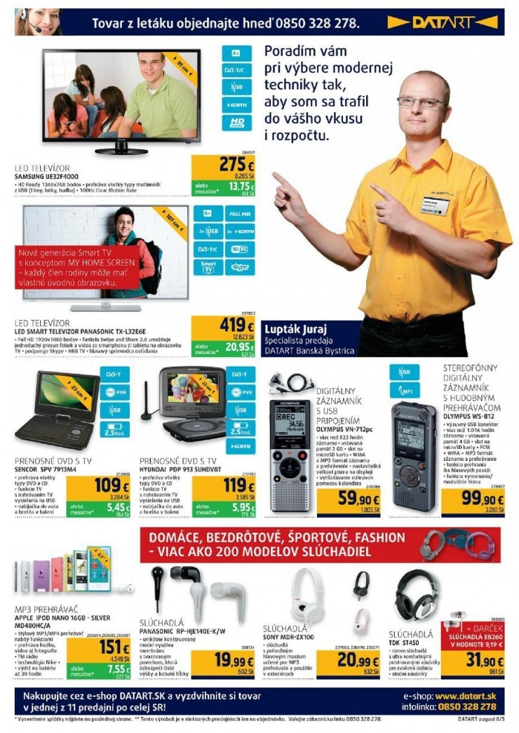 leták Datart akčná ponuka strana 5 leták Datart akčná ponuka strana 5