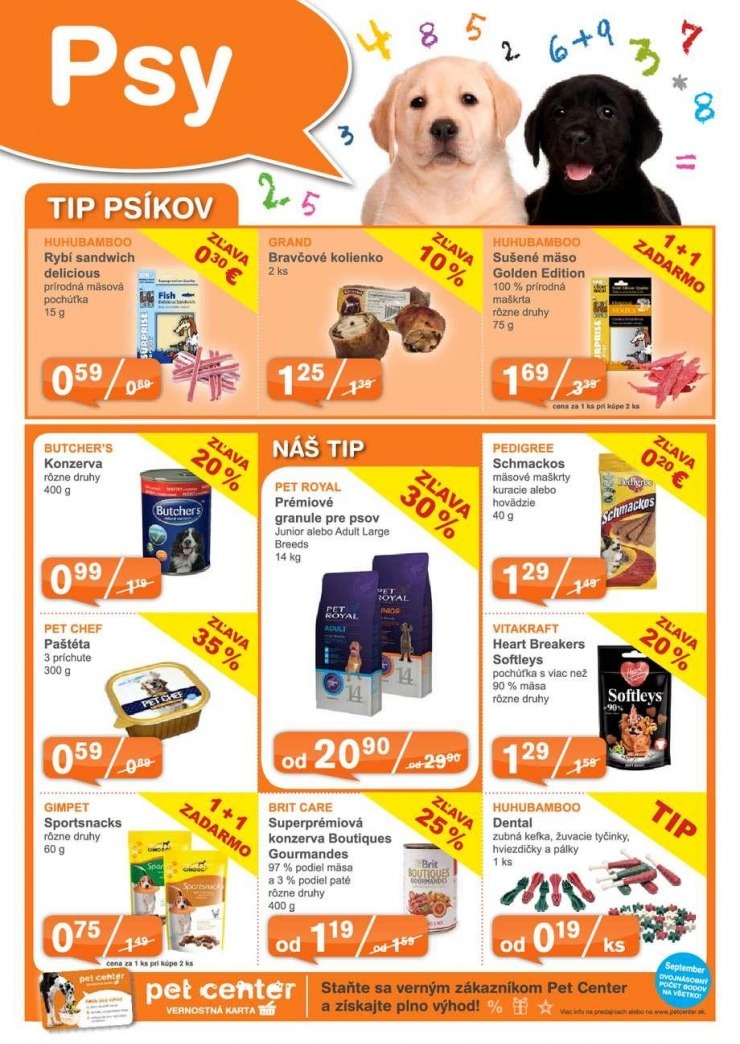 leták Pet Center špeciálny leták strana 3 leták Pet Center špeciálny leták strana 3