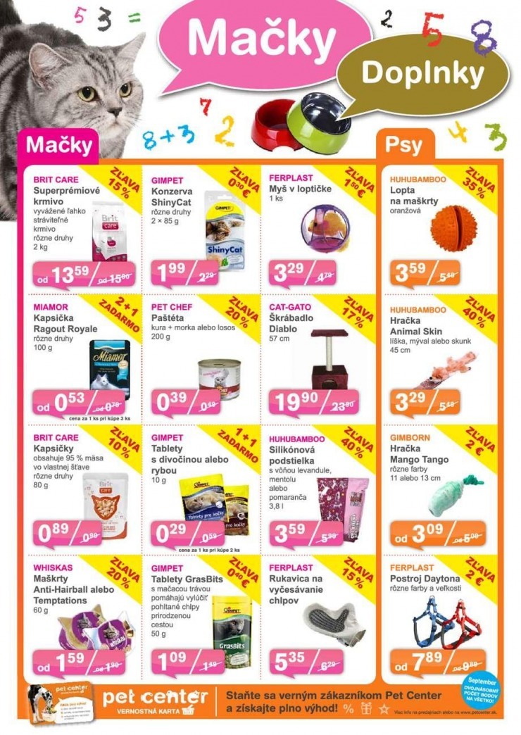 leták Pet Center špeciálny leták strana 7 leták Pet Center špeciálny leták strana 7