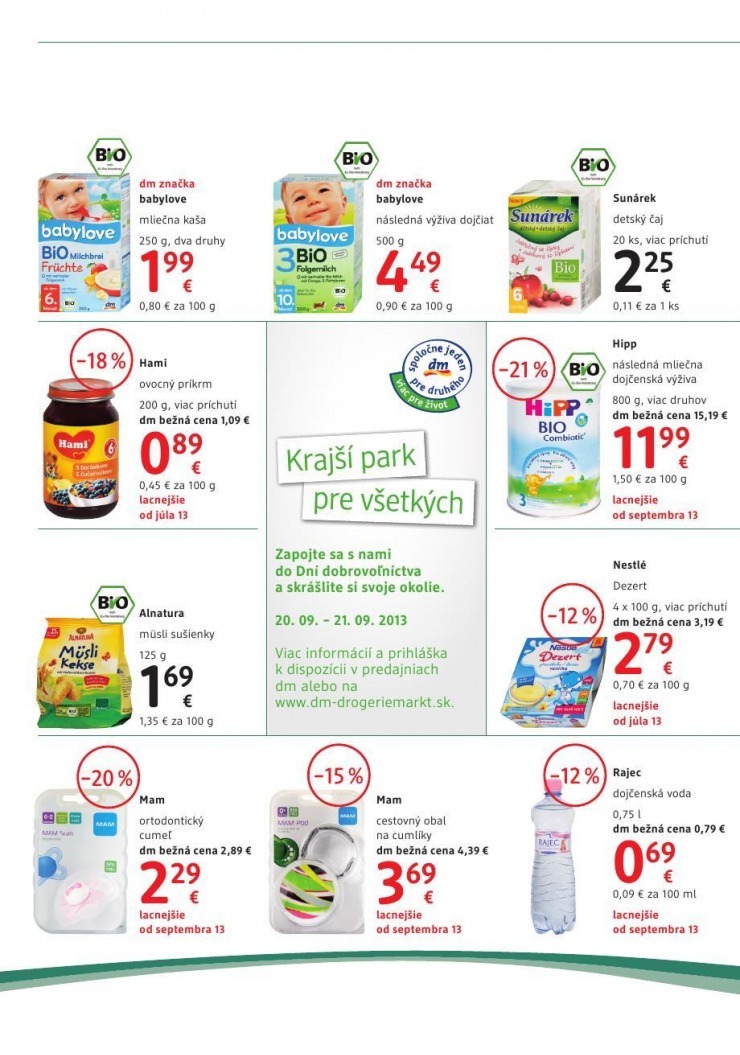 leták akciový leták dm drogerie strana 14 leták akciový leták dm drogerie strana 14