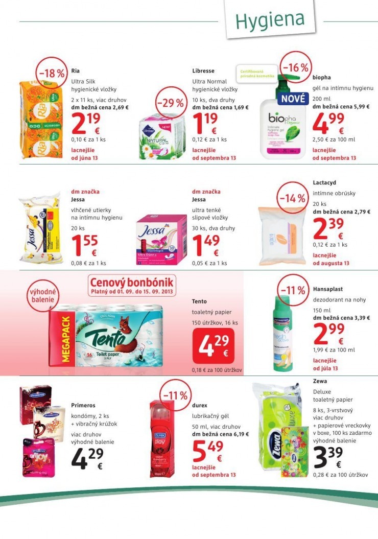 leták akciový leták dm drogerie strana 16 leták akciový leták dm drogerie strana 16