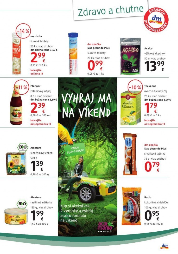 leták akciový leták dm drogerie strana 17 leták akciový leták dm drogerie strana 17