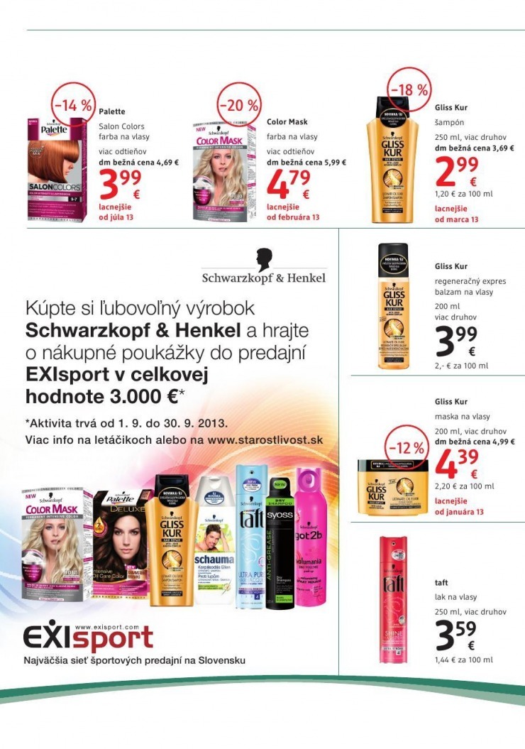 leták akciový leták dm drogerie strana 18 leták akciový leták dm drogerie strana 18