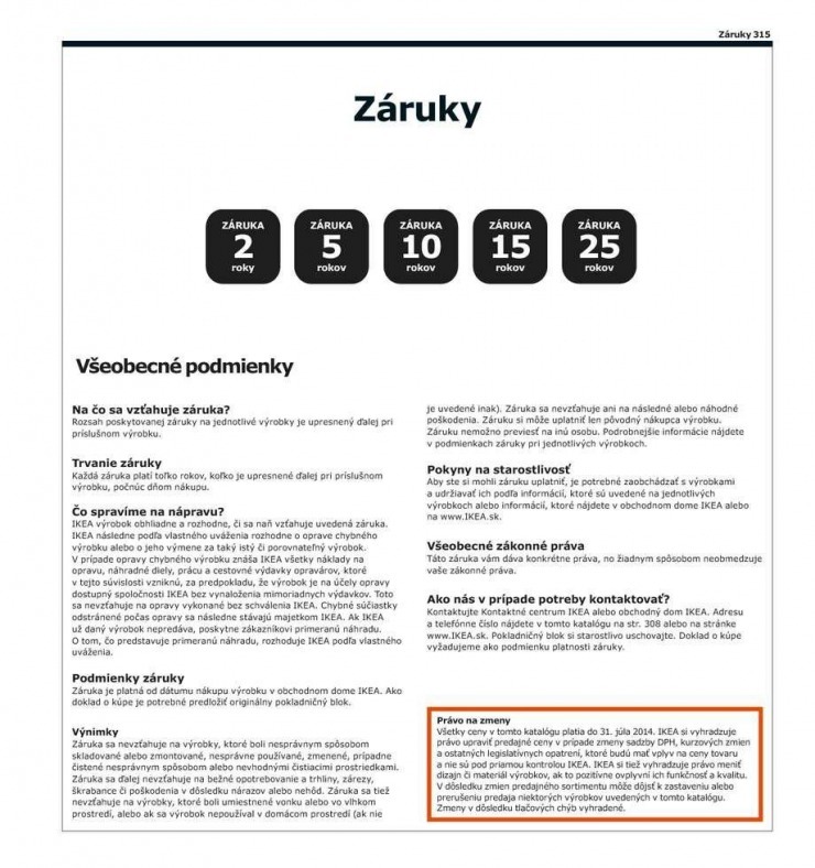 leták Ikea katalóg 2014 strana 315 leták Ikea katalóg 2014 strana 315
