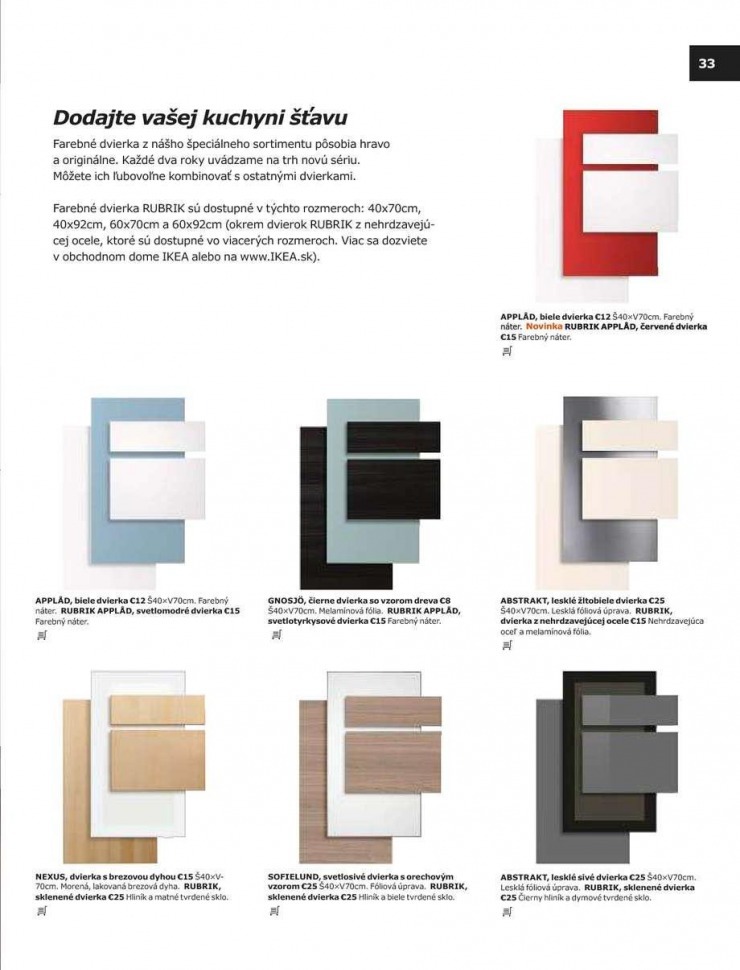 leták katalóg Ikea kuchyne 2014 strana 33 leták katalóg Ikea kuchyne 2014 strana 33