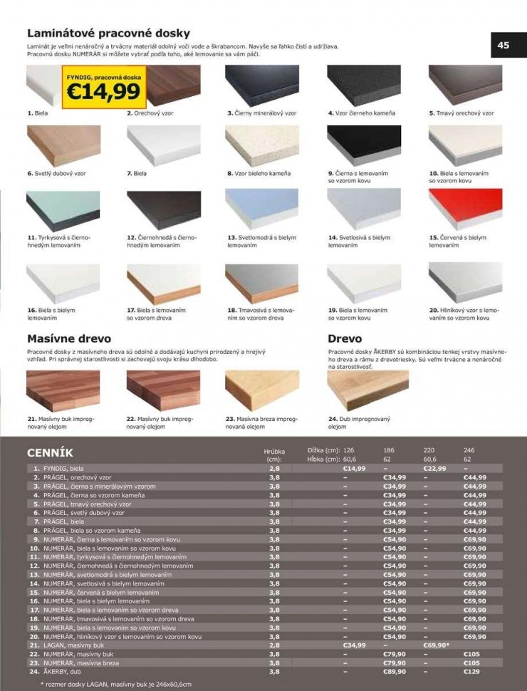 leták katalóg Ikea kuchyne 2014 strana 45 leták katalóg Ikea kuchyne 2014 strana 45