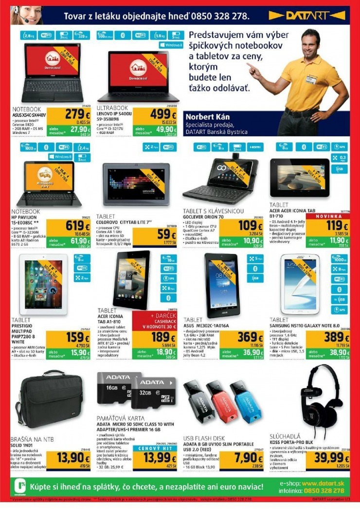 leták extra leták Datart strana 3 leták extra leták Datart strana 3