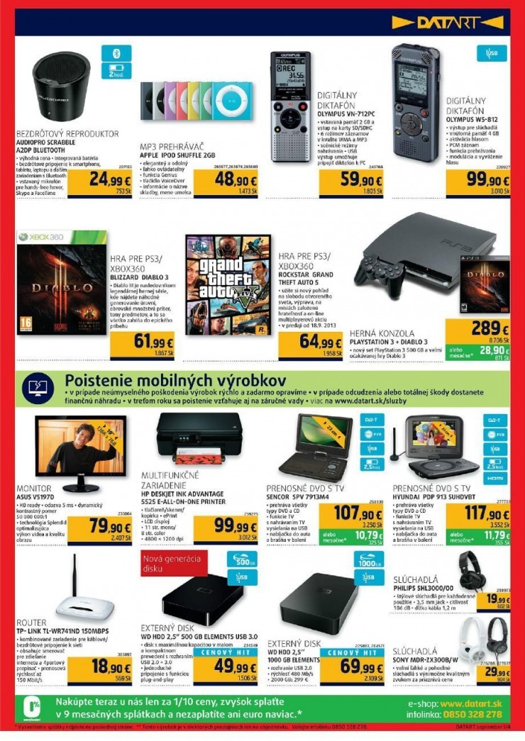 leták extra leták Datart strana 4 leták extra leták Datart strana 4