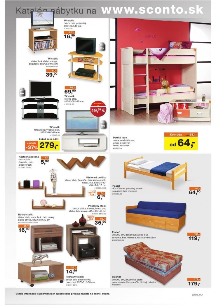 leták akčná ponuka Sconto strana 14 leták akčná ponuka Sconto strana 14