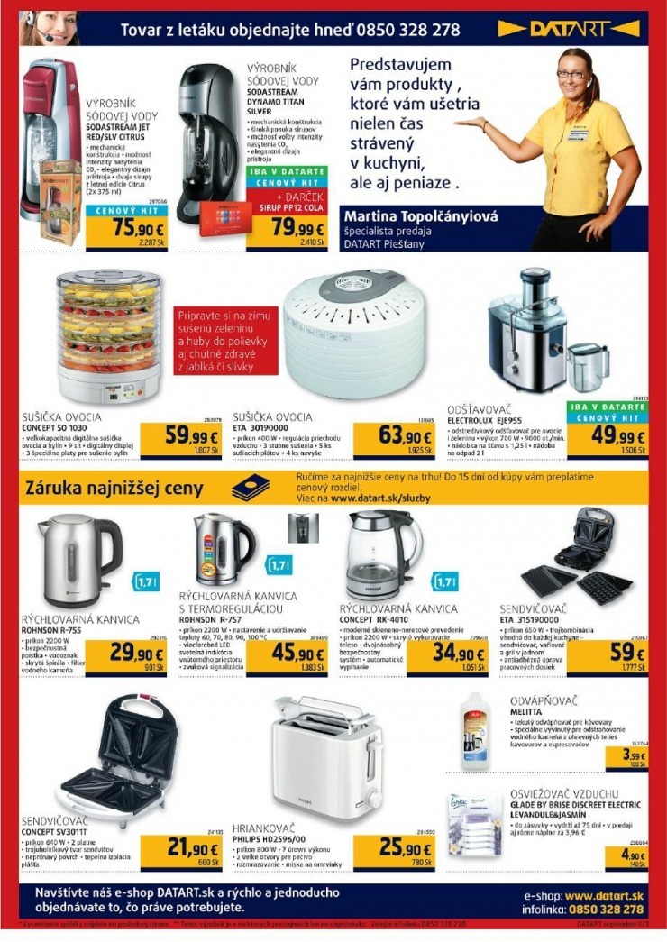leták Datart mimoriadný leták strana 3 leták Datart mimoriadný leták strana 3