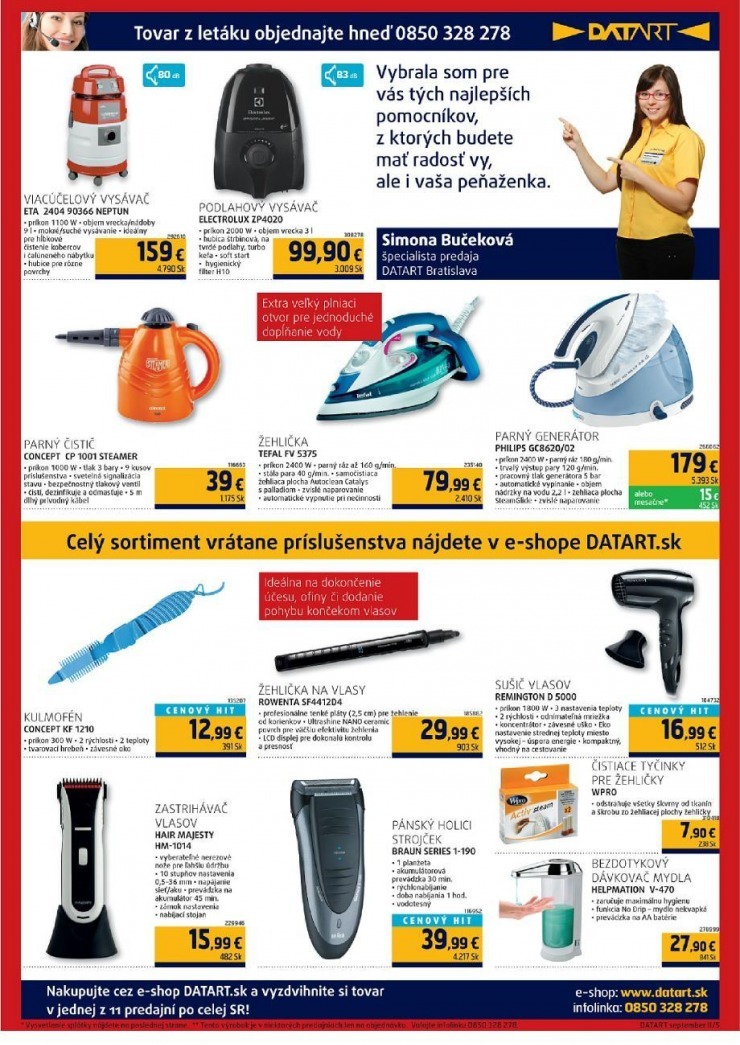 leták Datart mimoriadný leták strana 5 leták Datart mimoriadný leták strana 5