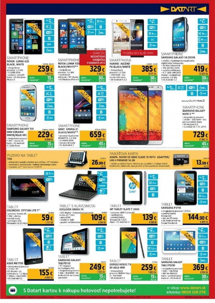 leták Datart mimoriadný leták strana 10 leták Datart mimoriadný leták strana 10