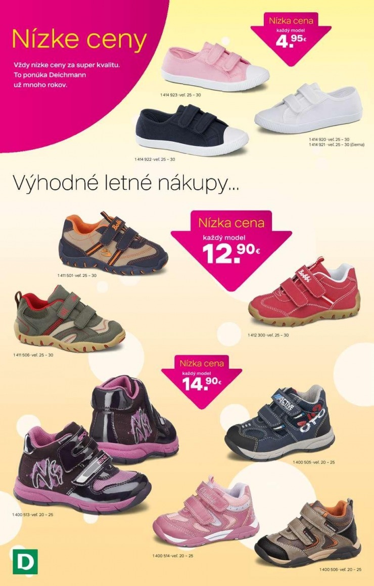 leták Deichmann - trendy pre deti strana 6 leták Deichmann - trendy pre deti strana 6