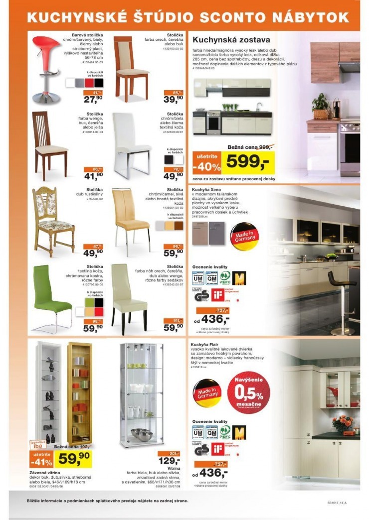 leták leták Sconto nábytok - spálne strana 14 leták leták Sconto nábytok - spálne strana 14