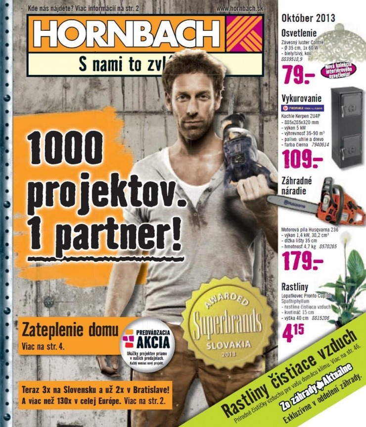 leták akčný katalóg HORNBACH strana 1 leták akčný katalóg HORNBACH strana 1