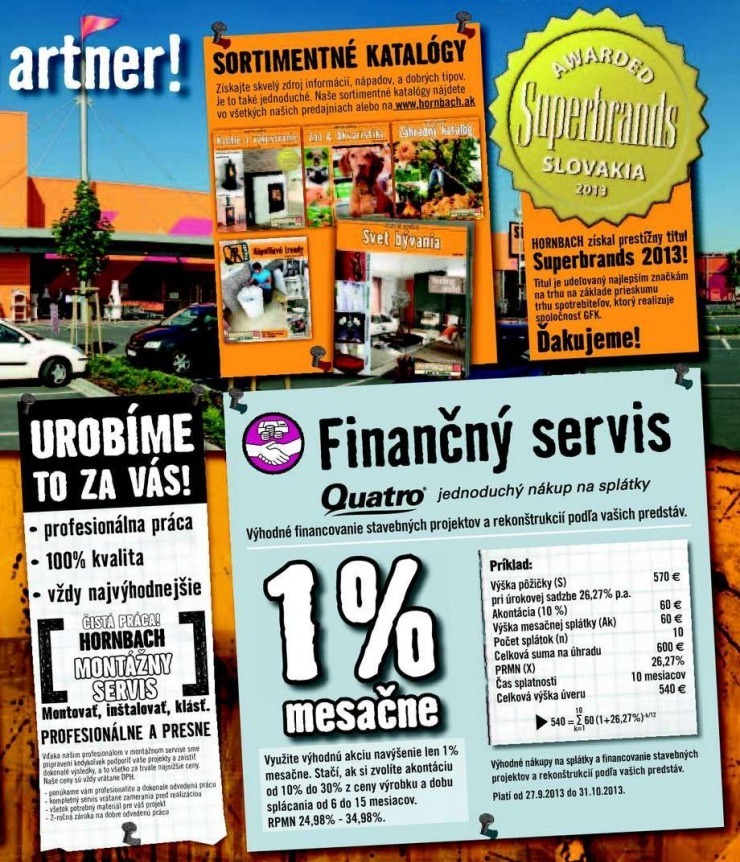 leták akčný katalóg HORNBACH strana 3 leták akčný katalóg HORNBACH strana 3