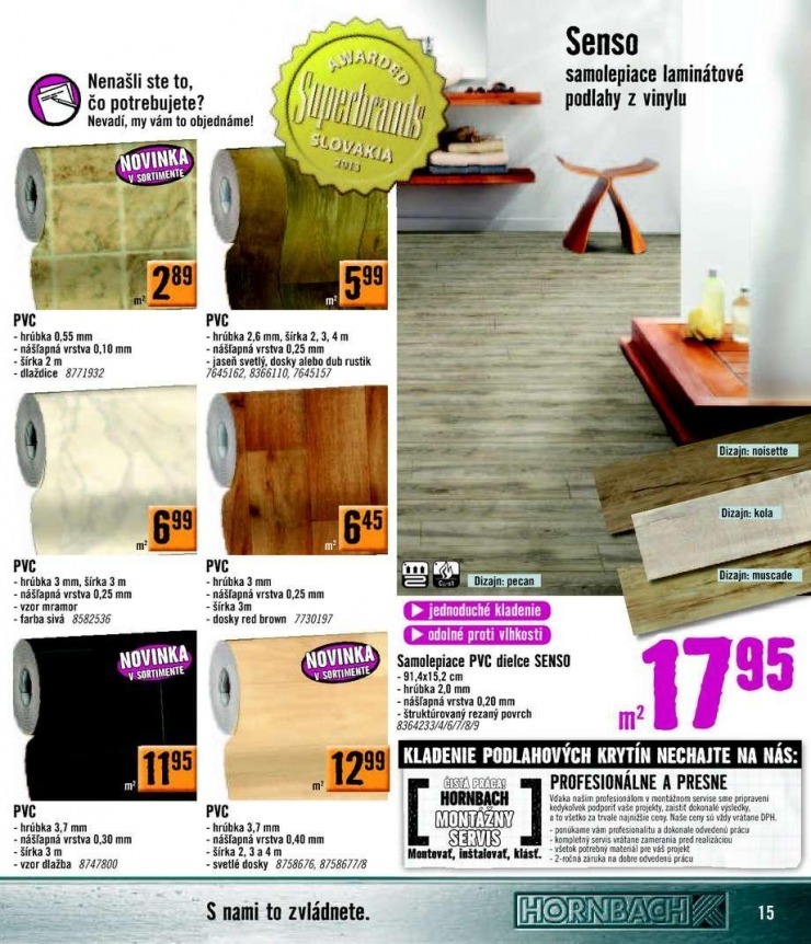 leták akčný katalóg HORNBACH strana 15 leták akčný katalóg HORNBACH strana 15