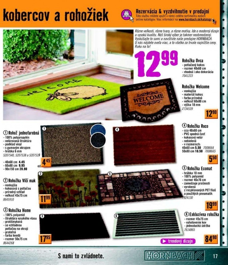 leták akčný katalóg HORNBACH strana 17 leták akčný katalóg HORNBACH strana 17