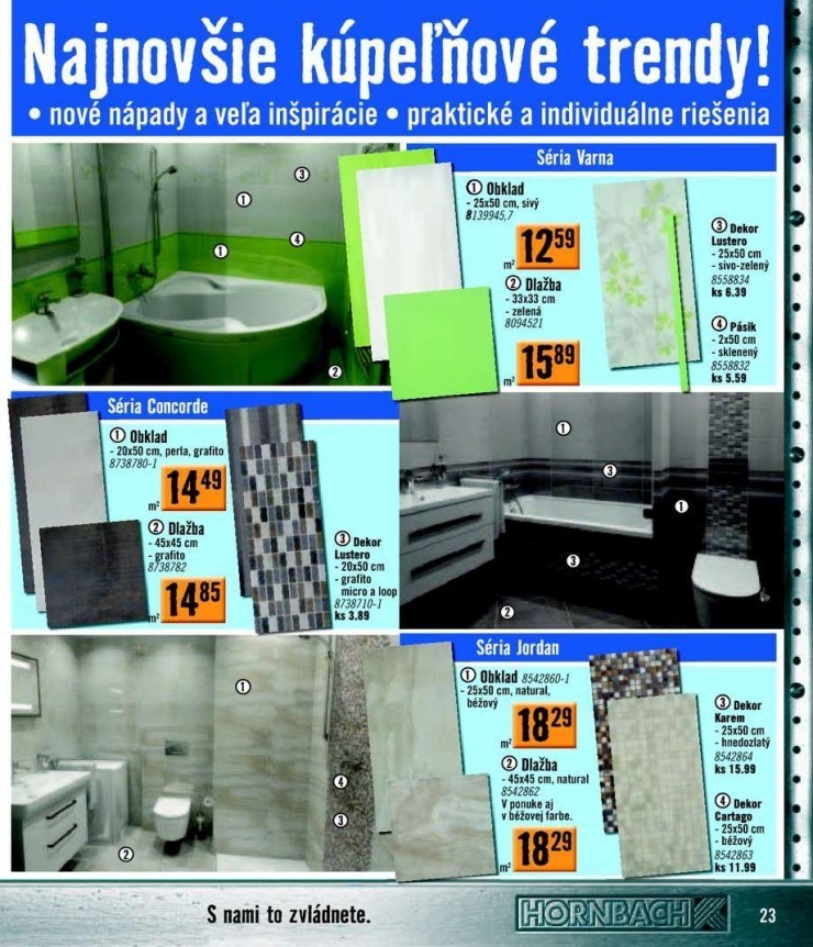 leták akčný katalóg HORNBACH strana 23 leták akčný katalóg HORNBACH strana 23