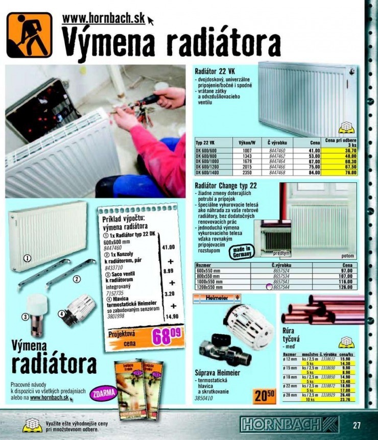 leták akčný katalóg HORNBACH strana 27 leták akčný katalóg HORNBACH strana 27