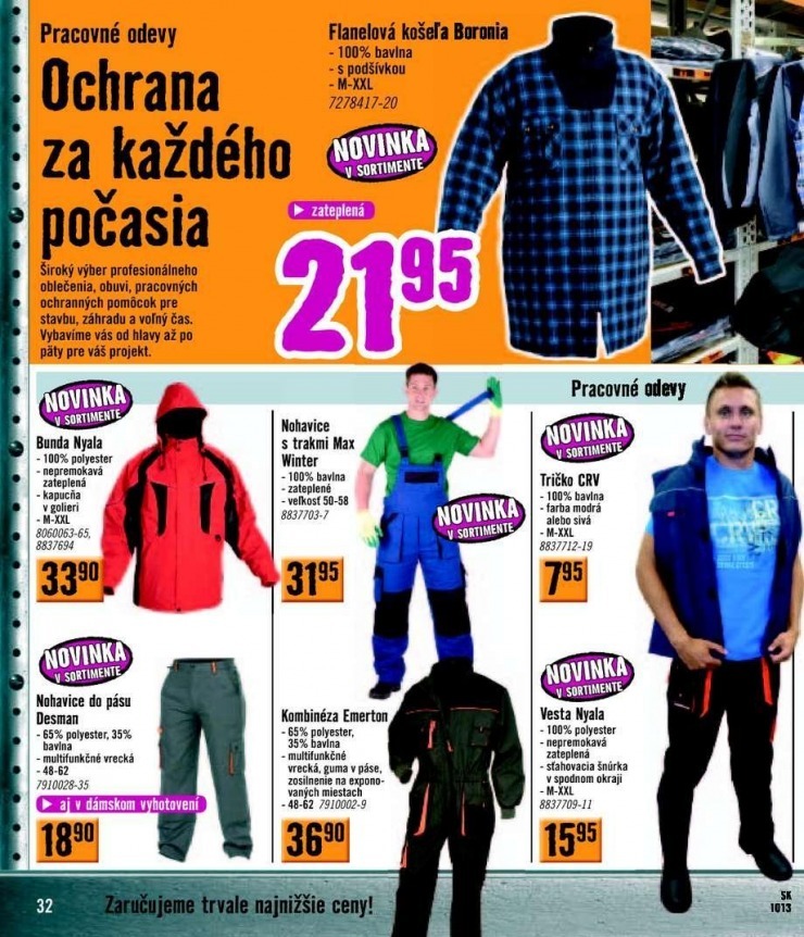 leták akčný katalóg HORNBACH strana 32 leták akčný katalóg HORNBACH strana 32