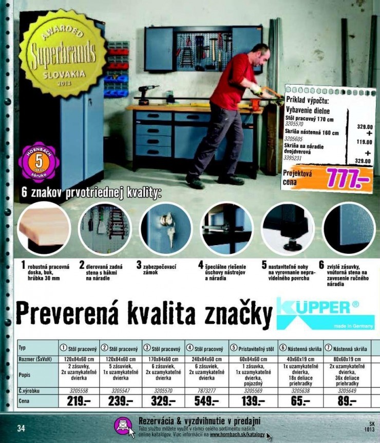leták akčný katalóg HORNBACH strana 34 leták akčný katalóg HORNBACH strana 34