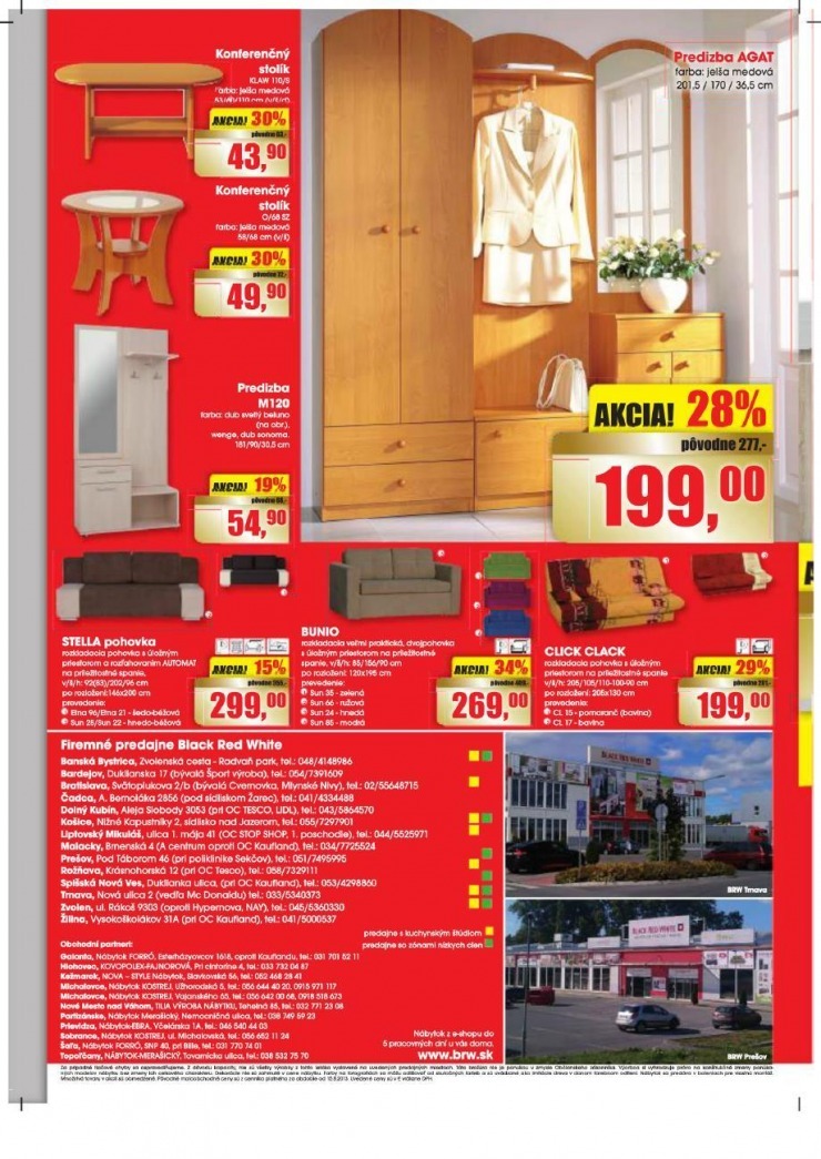 leták Black Red White akční leták strana 4 leták Black Red White akční leták strana 4