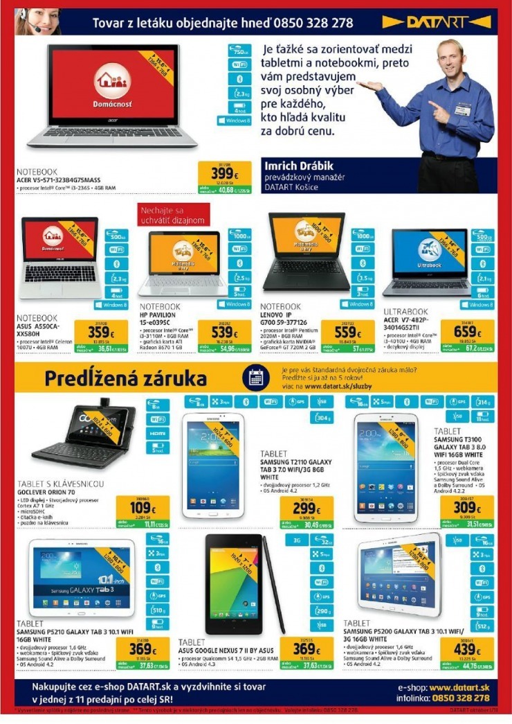 leták akčný leták Datart strana 11 leták akčný leták Datart strana 11