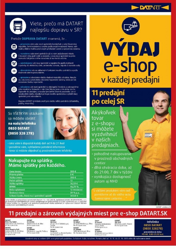 leták akčný leták Datart strana 12 leták akčný leták Datart strana 12