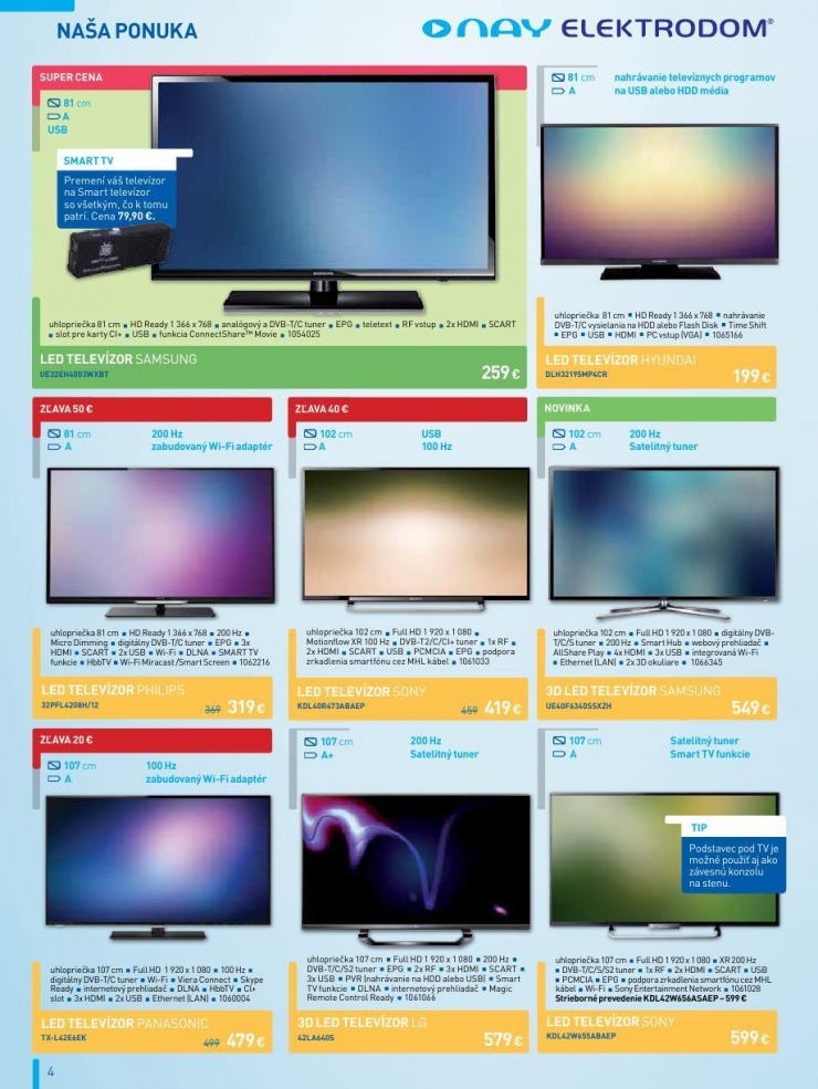 leták extra leták NAY Elektrodom strana 4 leták extra leták NAY Elektrodom strana 4