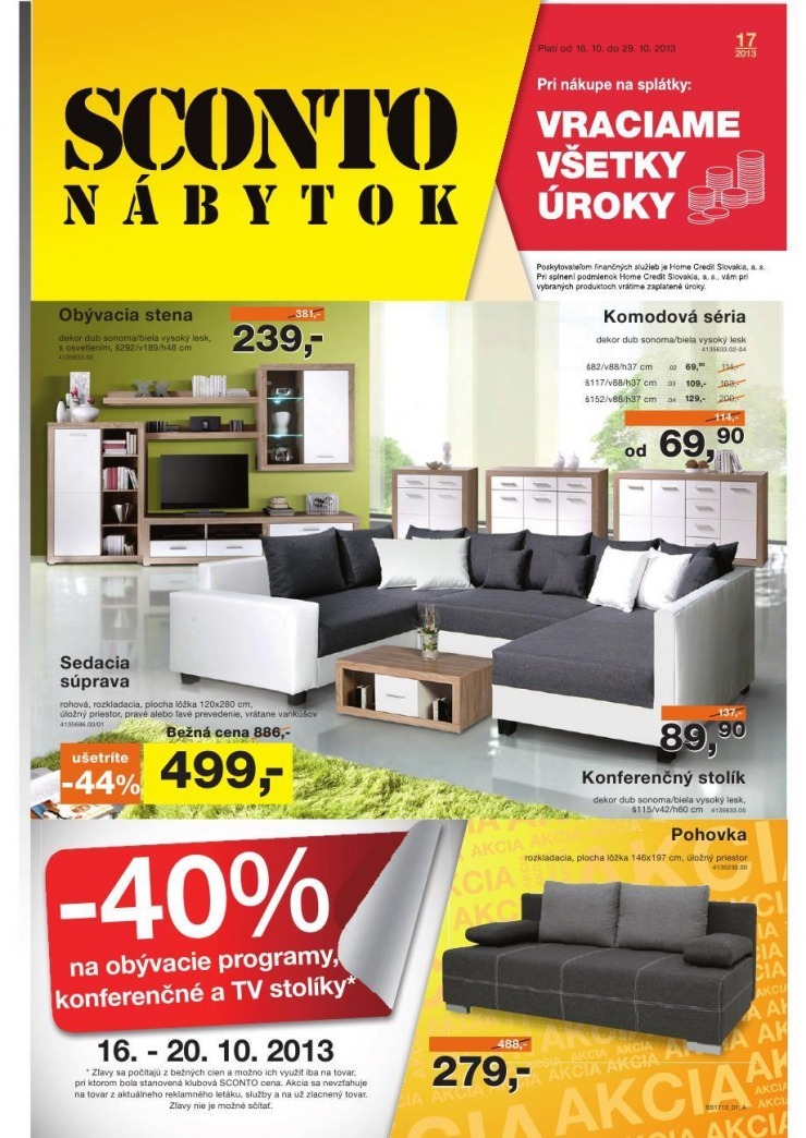 leták aktuálna ponuka Sconto strana 1 leták aktuálna ponuka Sconto strana 1