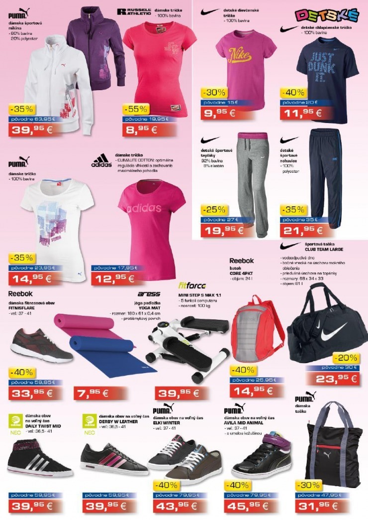 leták akciový leták Sportisimo strana 5 leták akciový leták Sportisimo strana 5
