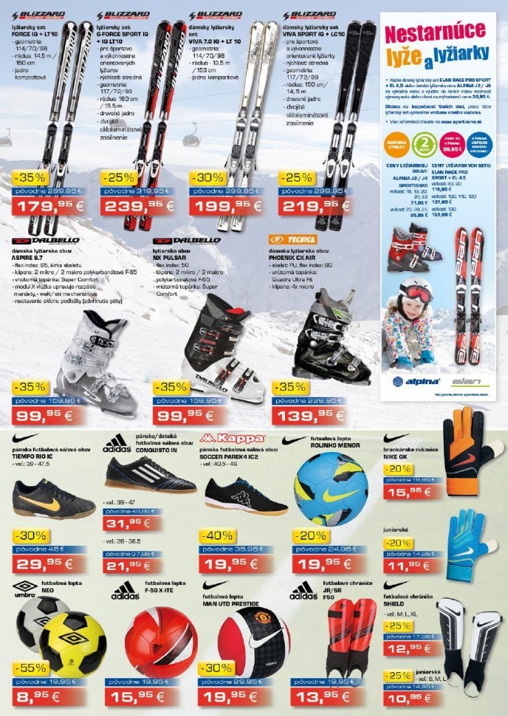 leták akciový leták Sportisimo strana 6 leták akciový leták Sportisimo strana 6