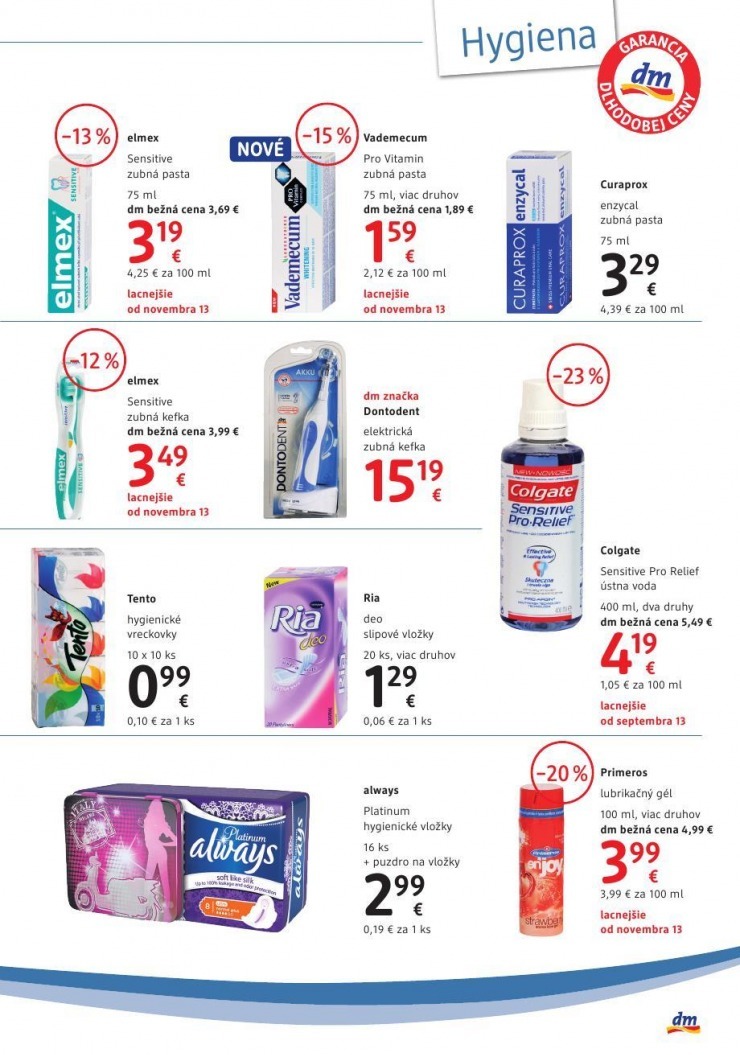 leták leták dm drogerie strana 19 leták leták dm drogerie strana 19