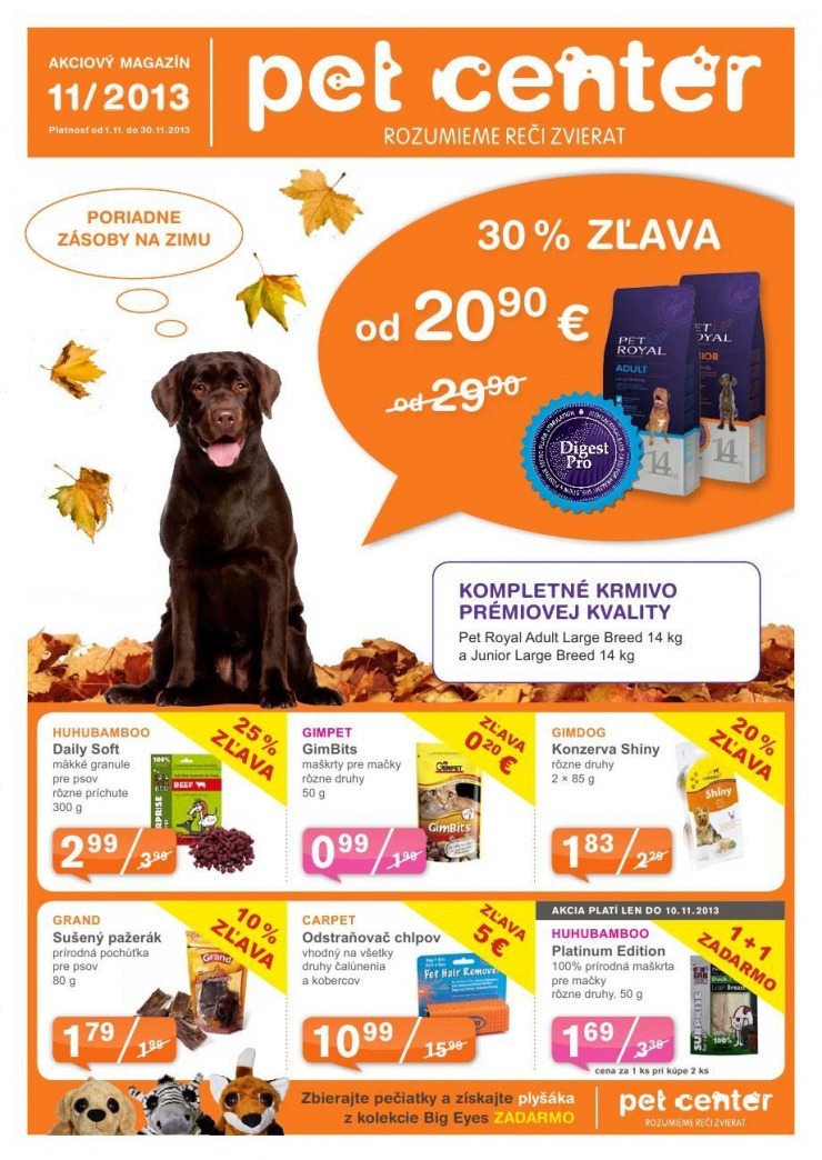 leták aktuálny leták Pet Center strana 1 leták aktuálny leták Pet Center strana 1
