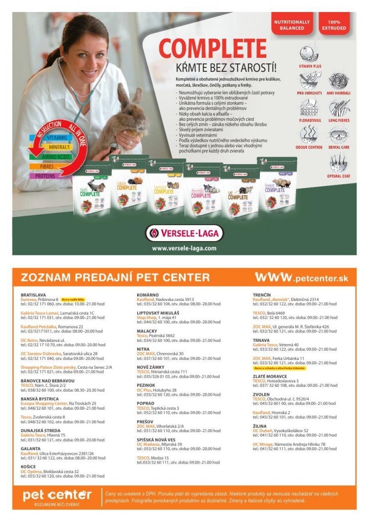 leták aktuálny leták Pet Center strana 12 leták aktuálny leták Pet Center strana 12