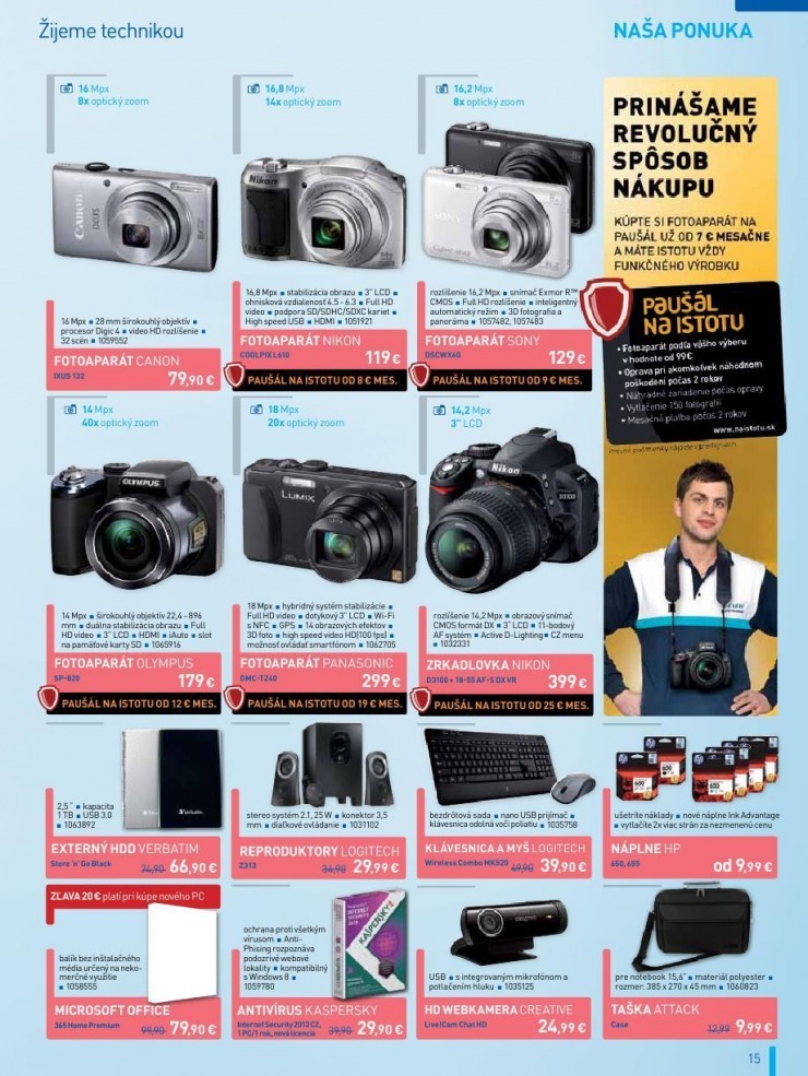 leták NAY Elektrodom leták - TOP novinky strana 15 leták NAY Elektrodom leták - TOP novinky strana 15