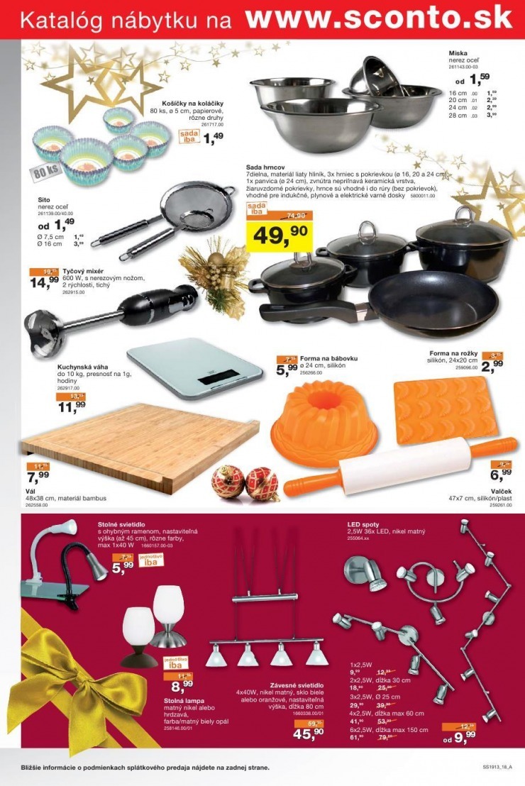 leták Sconto nábytok špeciálny leták strana 18 leták Sconto nábytok špeciálny leták strana 18
