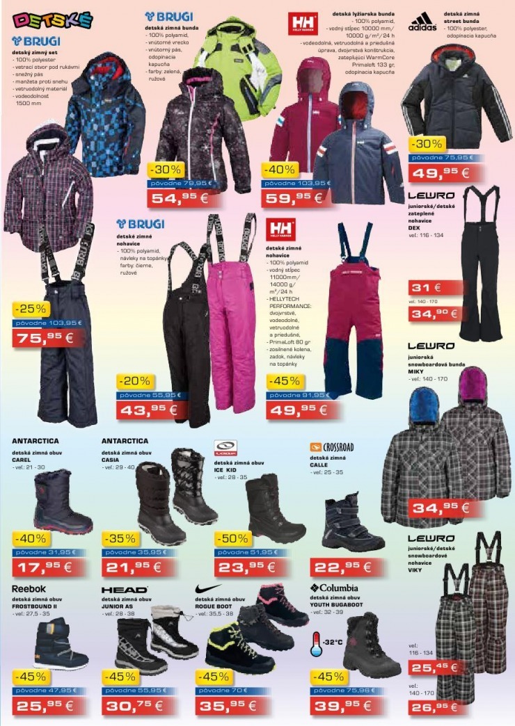 leták Sportisimo extra ponuka strana 3 leták Sportisimo extra ponuka strana 3