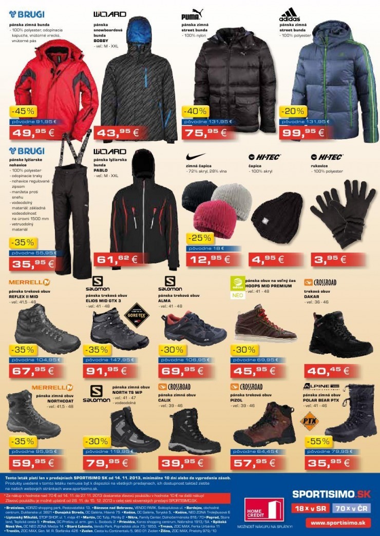 leták Sportisimo extra ponuka strana 8 leták Sportisimo extra ponuka strana 8