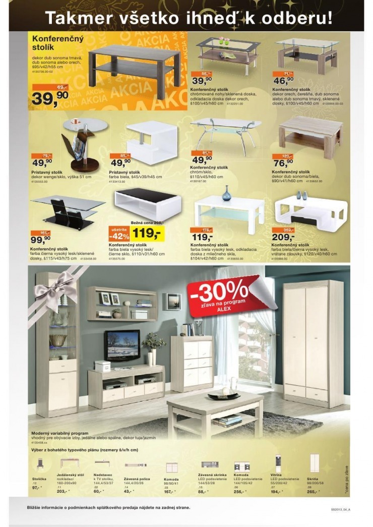 leták extra leták Sconto nábytok strana 4 leták extra leták Sconto nábytok strana 4