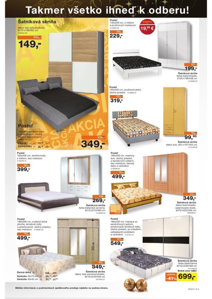 leták extra leták Sconto nábytok strana 10 leták extra leták Sconto nábytok strana 10