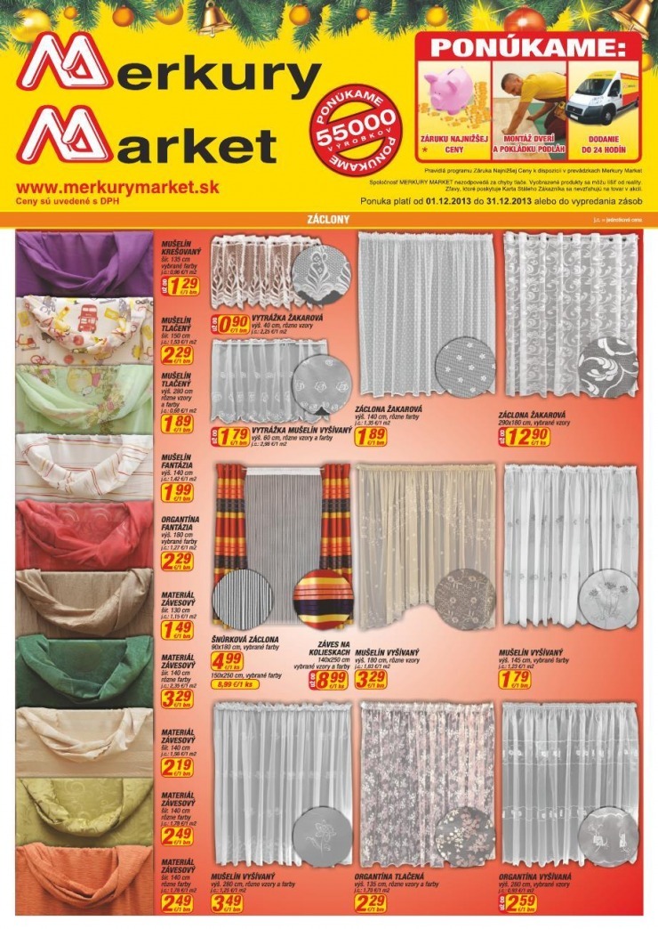leták aktuálny leták Merkury Market strana 1 leták aktuálny leták Merkury Market strana 1