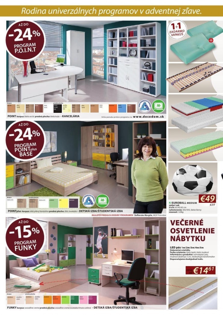 leták Decodom - predvianočná akcia strana 14 leták Decodom - predvianočná akcia strana 14