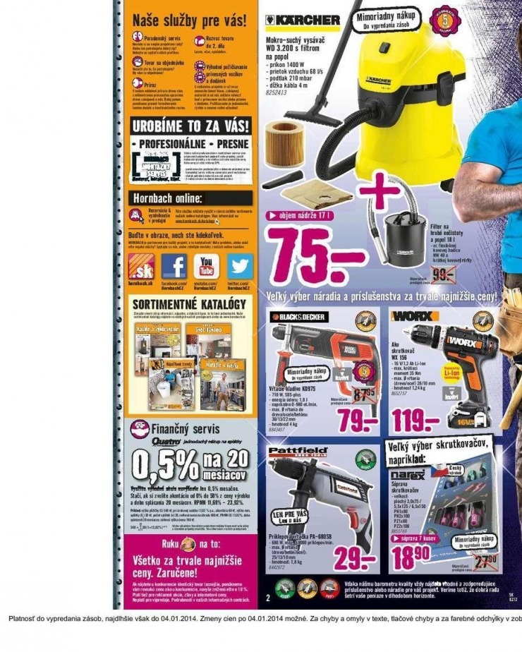 leták mimoriadný leták HORNBACH strana 2 leták mimoriadný leták HORNBACH strana 2