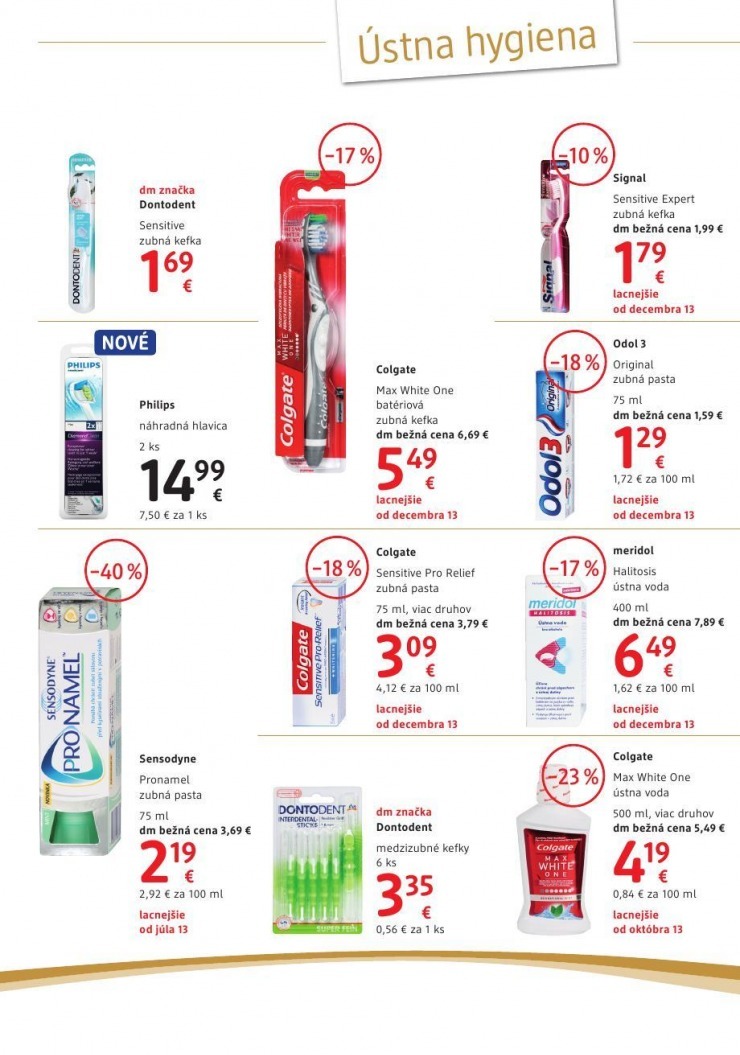 leták akčný leták dm drogerie strana 18 leták akčný leták dm drogerie strana 18